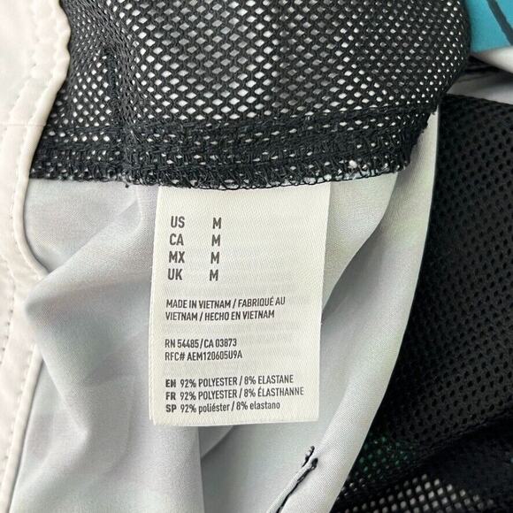 American Eagle Outfitters Blue Green Tropical Swim Board Shorts Size M Men's - Picture 5 of 10